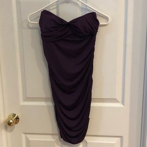 Forever 21 Purple/Maroon Body Con Dress